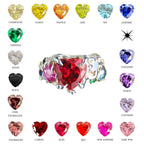 Customizable Heart Ring - Diligems (INTL)