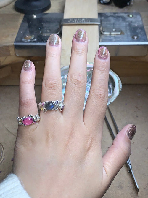 Del Mar Ring (Pink Sapphire) - Diligems (INTL)