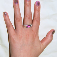 Del Mar Ring (Pink Sapphire) - Diligems (INTL)